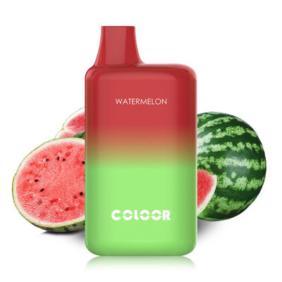 Adjustable Airflow White Ceramic Coil Disposable VAPE Device with 6mg Nicotine Strength
