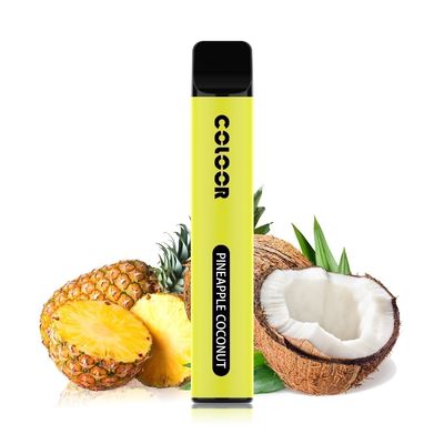 Pineapple Coconut Open Pod System VAPE Pen Nicotine Cartridge 1600 Puffs