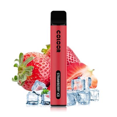 Strawberry Ice Open Pod System VAPE 1600 Puffs Disposable Vape Pen