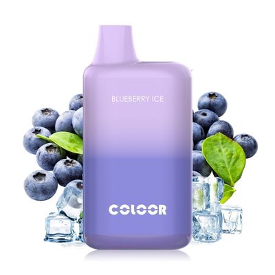 Aluminum PC 1800 Puff Bar Blueberry Ice Disposable Pod Device