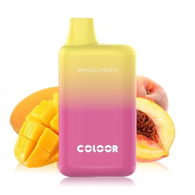 MANGO PEACH Flavored 1800 Disposable VAPE Type C Charging