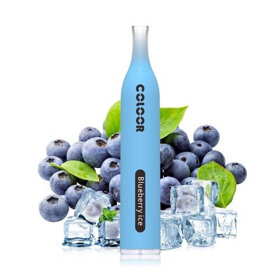 2 Percent Nicotine Disposable Vape Rechargeable CC01 BLUEBERRY ICE