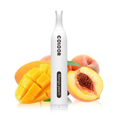 400mAh E Liquid Dual Flavor Disposable Vape Pen CC01 MANGO PEACH
